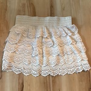 Women’s Lace Mini Skirt